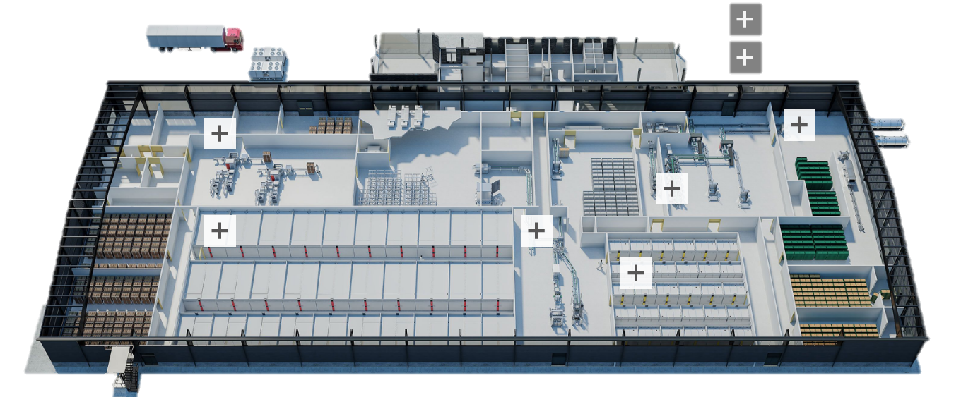 Hatchery layout — AGRO slide 17